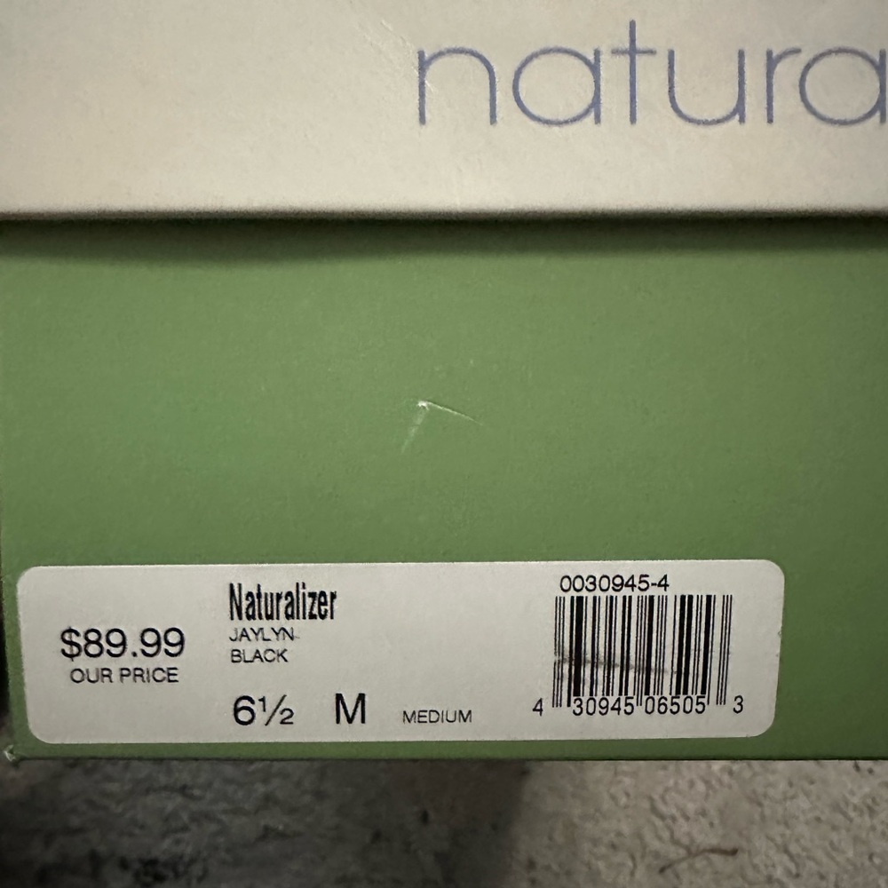 Naturalizer Natural Soul Black Heeled Boots Size 6.5 M - Picture 2 of 7